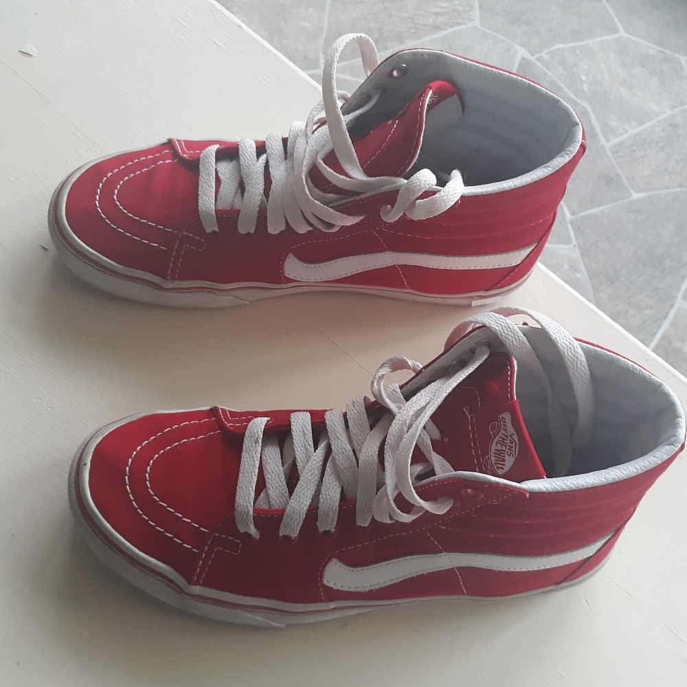 Vans SK8 high top sneakers size 7 - Picture 4 of 8